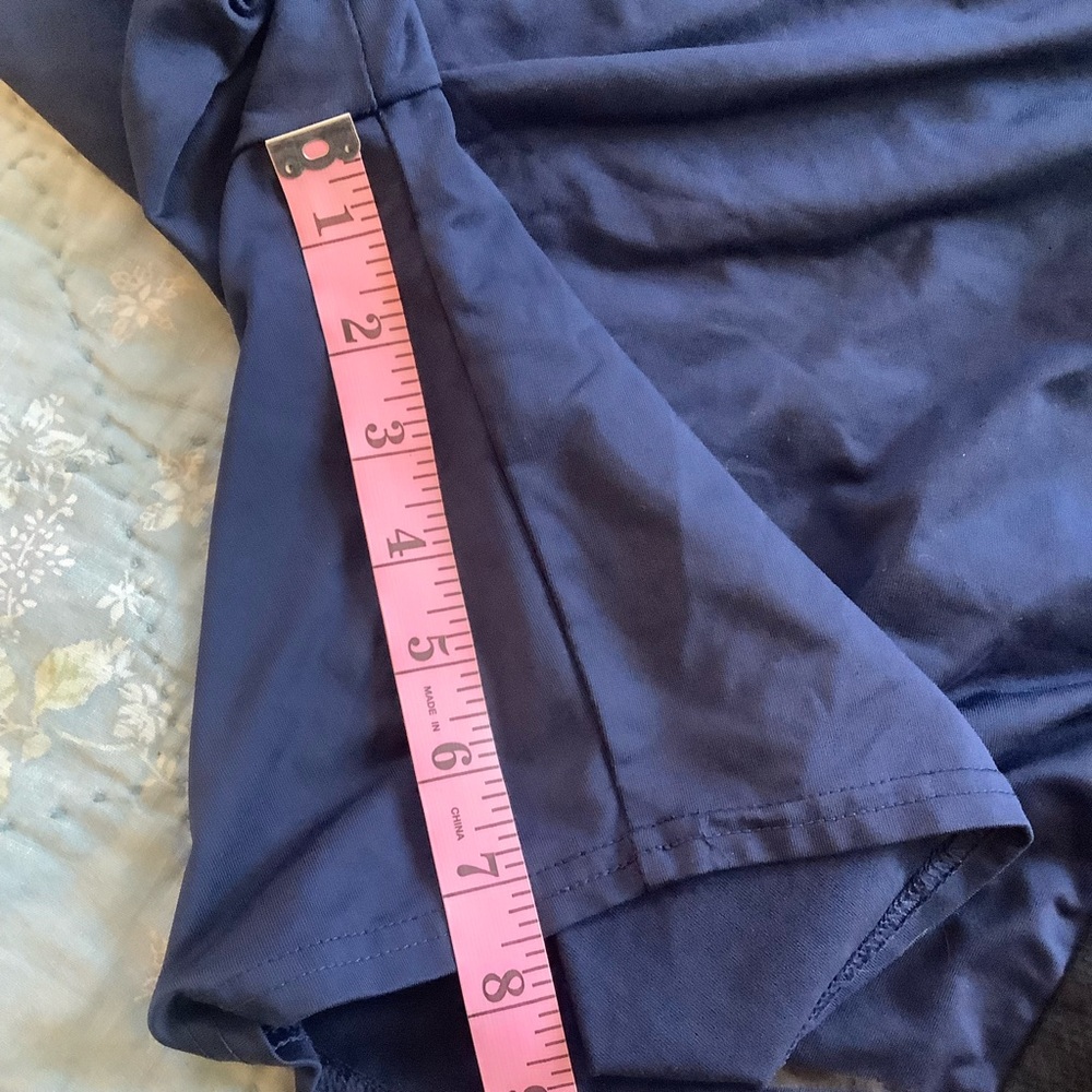 Nike Dri-Fit Icon Basketball Shorts Black Navy No Drawstring Size XL - Picture 5 of 8